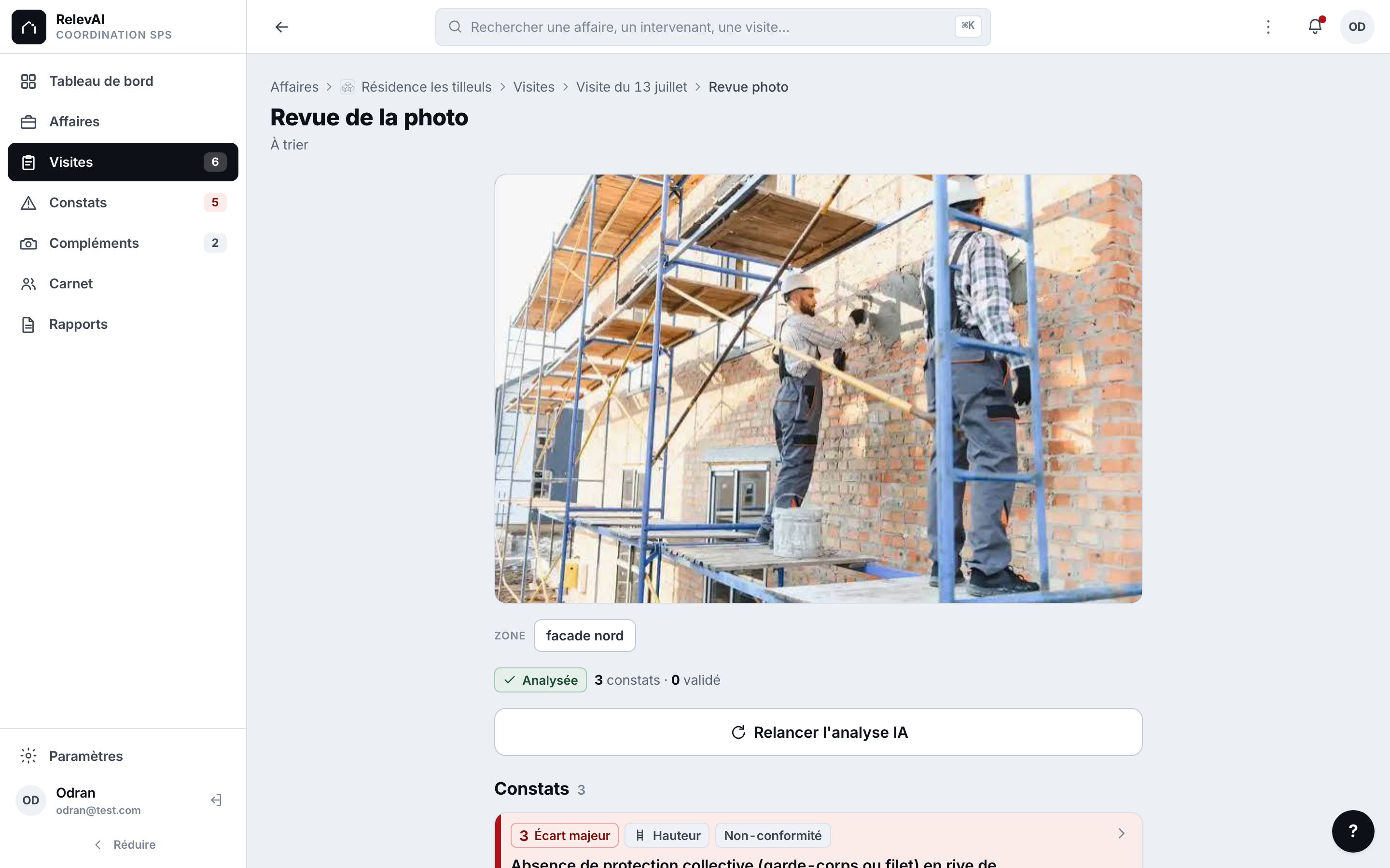 Revue photo — analyse IA